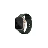   Uniq Stride KFM Apple Watch 49mm gumis szilikon szíj, sötétzöld