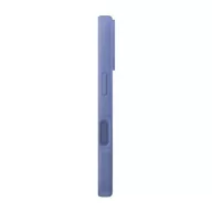 Uniq Lino Hue Apple iPhone 16 Magsafe Szilikon tok, kék