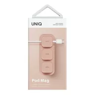 Uniq Pod mágneses kábelrendező, rózsaszín