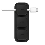 Uniq Pod mágneses kábelrendező, sötétszürke