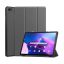 Lenovo Tab M10 Plus (10.61) (3. generáció) TB125 / TB128, mappa tok, Trifold, szürke