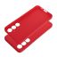 Forcell Soft Samsung S24 FE szilikon tok, piros