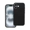 Forcell Soft iPhone 16 szilikon tok, fekete