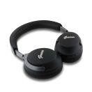 Guess PU Leather Script Logo ANC/ENC vezeték nélküli fejhallgató aktív zajszűréssel, fekete