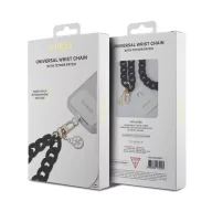 Guess 4G Charm univerzális karpánt, fekete