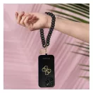 Guess 4G Charm univerzális karpánt, fekete