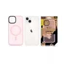 Tactical MagForce Hyperstealth iPhone 14 hátlap tok, áttetsző/rózsaszín