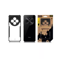   Tactical Quantum Stealth Xiaomi Redmi 14C 4G/Poco C75 tok, fekete/átlátszó
