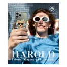 Zuck Bear Harold iPhone 16 Pro Max MagSafe kompatibilis kemény hátlap tok, fekete