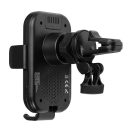 OBAL:ME GravCharger autós tartó vezetéknélküli töltéssel, 15W, fekete