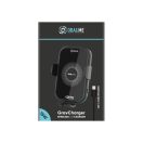 OBAL:ME GravCharger autós tartó vezetéknélküli töltéssel, 15W, fekete