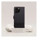 Gomma Samung Galaxy A13 4G flip/oldalra nyíló tok kártyatartó résszel, fekete