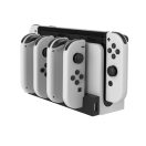 iPega 9186 N-Switch/Joy-con töltő dokkoló, fekete/fehér