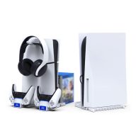   iPega PG-P5S009 PlayStation 5 multifunkcionális állvány, fehér