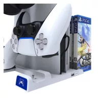   iPega PG-P5S009 PlayStation 5 multifunkcionális állvány, fehér