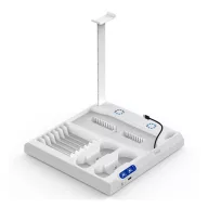   iPega PG-P5S028 PlayStation 5 multifunkciós All-in-one töltőállvány hűtéssel, fehér
