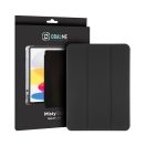OBAL:ME MistyTab iPad 10.9 2022/ iPad 11 2025 oldalra nyíló, kitámasztható tok, fekete