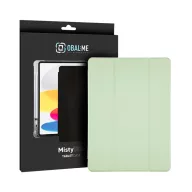   OBAL:ME MistyTab Xiaomi Redmi Pad SE (11.0) oldalra nyíló, kitámasztható tok, zöld