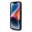 Ferrari Twist Metal Logo iPhone 15 Pro kemény hátlap tok, piros FEHCP15LPTWR