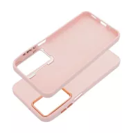   Frame Samsung A16 5G közepesen ütésálló tok kameravédő kerettel, rózsaszín