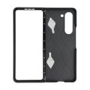 HCD5 Samsung Galaxy Z Fold 5 hátlap tok, fekete