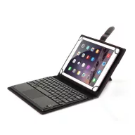   Univerzális tablet tok  billentyűzettel, 9-10.5col tablethez, fekete