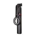 Forcell F-Grip S100M MagSafe kompatibilis selfie bot vezeték nélküli távirányítóval, fekete