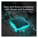Baseus Metal Gleam Series 6 az 1-ben hub, USB-C - 3x USB-A 3.0 + HDMI + USB-C PD + VGA