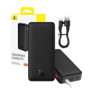 Baseus AirpoW Power bank / külső akkumulátor, 20000mAh, 20W, fekete