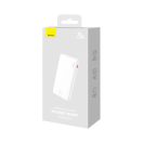 Baseus AirpoW Power bank / külső akkumulátor, 10000mAh, 20W, fehér
