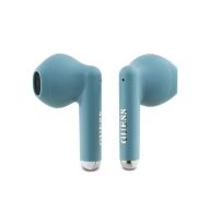   Guess Printed Classic Logo vezeték nélküli TWS fülhallgató, türkiz