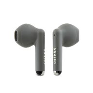   Guess Printed Classic Logo vezeték nélküli TWS fülhallgató, bézs