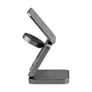 Tactical MagForce Saviour 3in1 asztali wireless töltő, ezüst