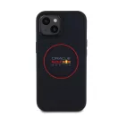 Red Bull Red Ring iPhone 15 műbőr MagSafe tok, tengerészkék