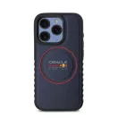 Red Bull Red Ring iPhone 15 Pro Max műbőr MagSafe tok, tengerészkék