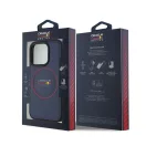 Red Bull Red Ring iPhone 15 Pro Max műbőr MagSafe tok, tengerészkék