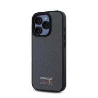   Red Bull Shiny Logo iPhone 16 Pro Max Carbon Magsafe tok, fekete