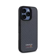   Red Bull Shiny Logo iPhone 16 Pro Max Carbon Magsafe tok, fekete