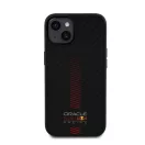 Red Bull Powerbar iPhone 14 Carbon MagSafe tok, fekete