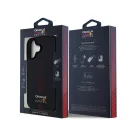 Red Bull Powerbar iPhone 16 Carbon MagSafe tok, fekete