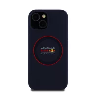   Red Bull Red Ring iPhone 14 szilikon MagSafe tok, tengerészkék