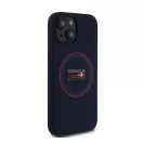 Red Bull Red Ring iPhone 14 szilikon MagSafe tok, tengerészkék