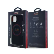   Red Bull Red Ring iPhone 14 szilikon MagSafe tok, tengerészkék