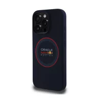   Red Bull Red Ring iPhone 15 Pro szilikon MagSafe tok, tengerészkék