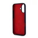 Red Bull Red Ring iPhone 16 szilikon MagSafe tok, tengerészkék