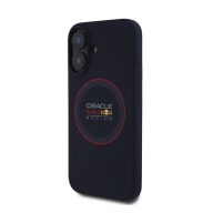   Red Bull Red Ring iPhone 16 Plus szilikon MagSafe tok, tengerészkék