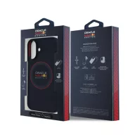   Red Bull Red Ring iPhone 16 Plus szilikon MagSafe tok, tengerészkék