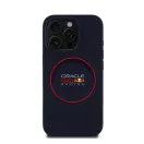 Red Bull Red Ring iPhone 16 Pro Max szilikon MagSafe tok, tengerészkék
