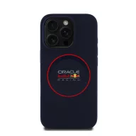   Red Bull Red Ring iPhone 16 Pro Max szilikon MagSafe tok, tengerészkék