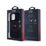   Red Bull Red Ring iPhone 16 Pro Max szilikon MagSafe tok, tengerészkék